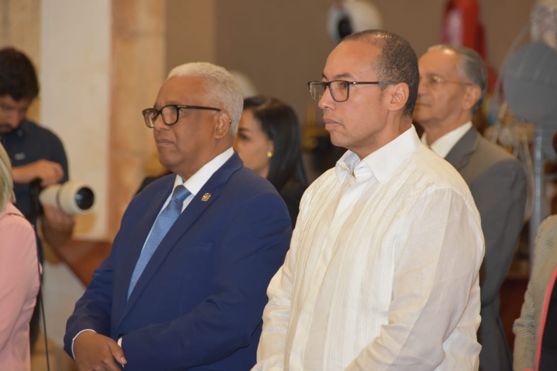 Dirección de Pensiones participa en misa de acción de gracias por Aniversario del CNSS