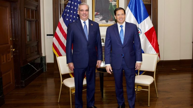 Presidente Luis Abinader y Marco Rubio analizan la crisis haitiana