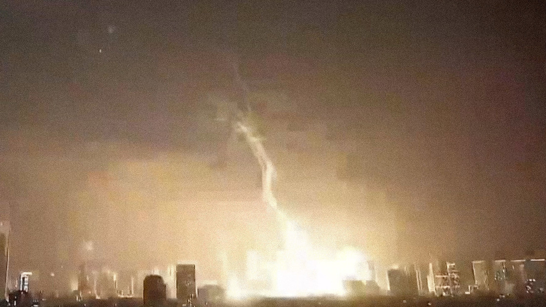 Una lluvia de misiles iraníes alcanzan Israel