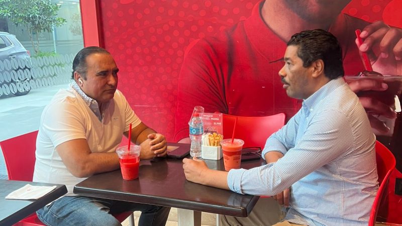 Ex alcalde Jesús Feliz y empresario Víctor Pavón se reúnen para planificar sobre futuro político FP en SDN