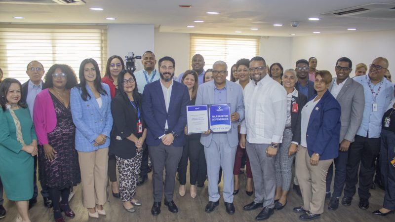 DGJP recibe Sello “Aquí Sabemos de Pensiones” otorgado por la SIPEN