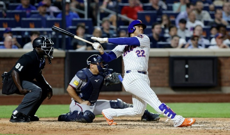 Juan Soto conecta dos jonrones frente a Bravos de Atlanta, sube a 19