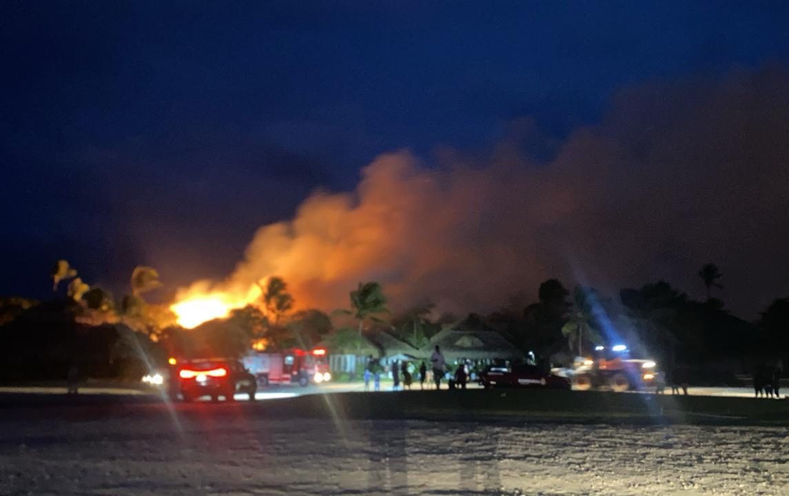 Incendio afecta una área del complejo turístico Cap Cana