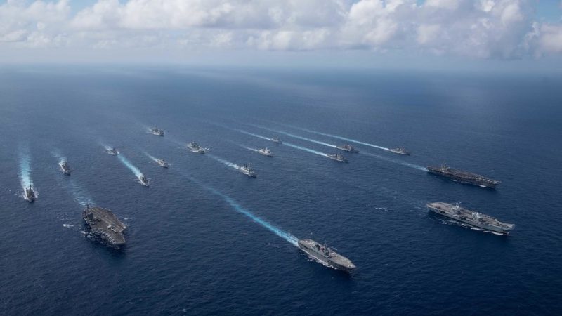 Dos aliados de EE.UU., listos para luchar contra China en una eventual guerra