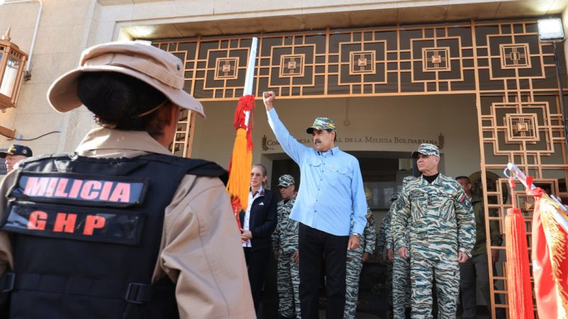 Nicolás Maduro anuncia el proceso de alistamiento militar en toda Venezuela ante tensiones con EE.UU.