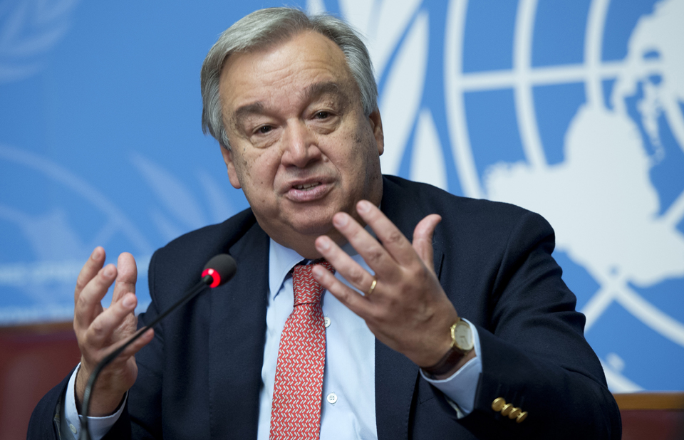 Secretario ONU, António Guterres, llama a evitar guerras comerciales