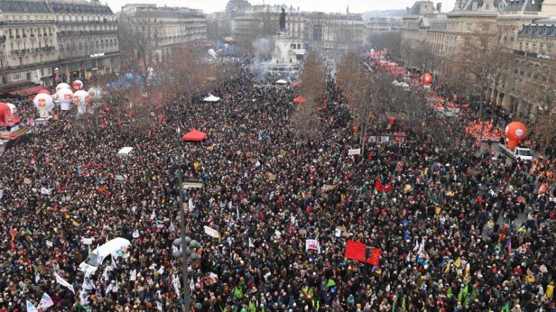 Sindicatos franceses convocan a una huelga general y movilizaciones para el jueves