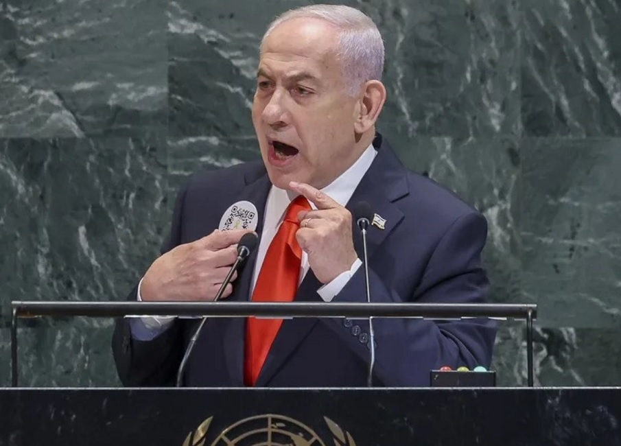 Representantes de varios países en la ONU abandonan sus asientos y se van para no escuchar a Netanyahu