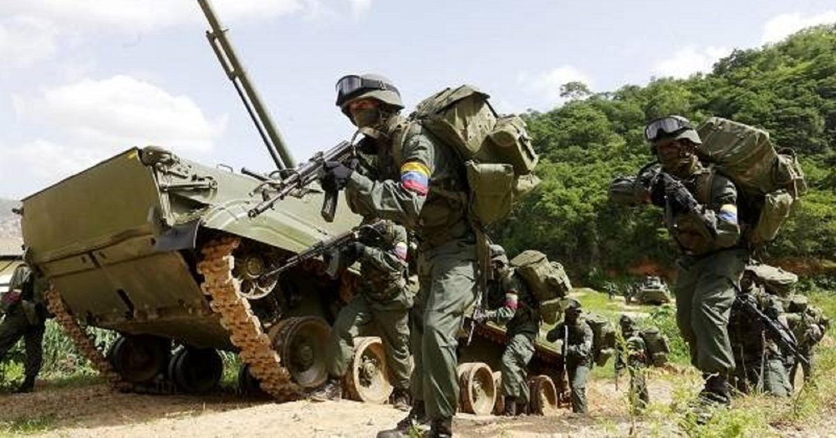 Venezuela inició este jueves ejercicios militares por tierra, mar y aire ante amenazas de ocupación por parte de EE. UU.
