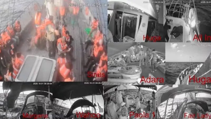 “Israel” ataca flotilla humanitaria en ruta hacia Gaza