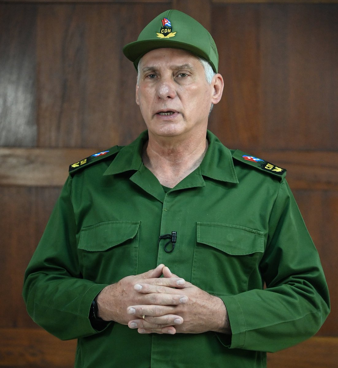 Presidente de Cuba Miguel Díaz Canel resalta valentia combatientes cubanos protegían al secuestrado mandatario Nicolás Maduro