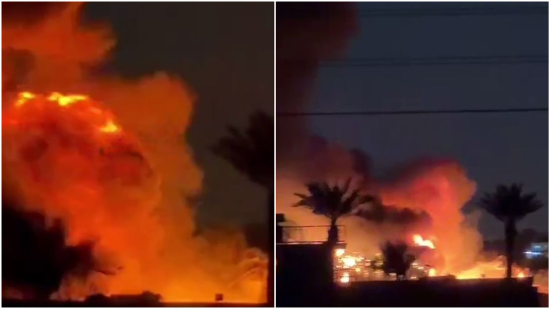 Arden bases militares de EE.UU. en Oriente Medio tras ataques iraníes