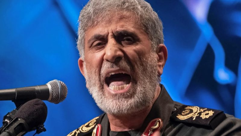 Irán ejecutó al general informante de Israel Ismail Qaani, comandante de la Fuerza Quds del CGRI,