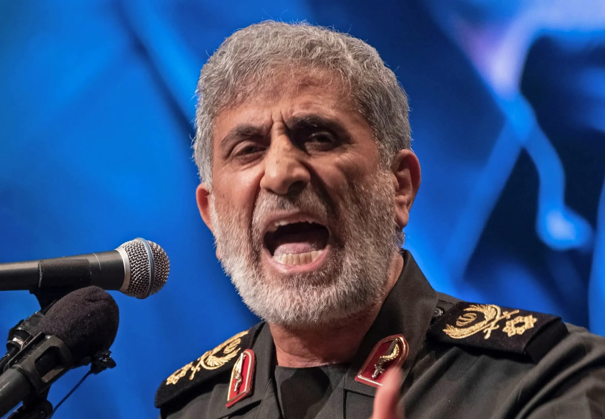 Irán ejecutó al general informante de Israel Ismail Qaani, comandante de la Fuerza Quds del CGRI,