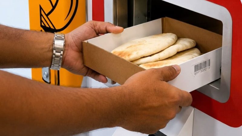 En Dubái, máquinas ofrecen pan gratis las 24 horas para quienes más lo necesitan