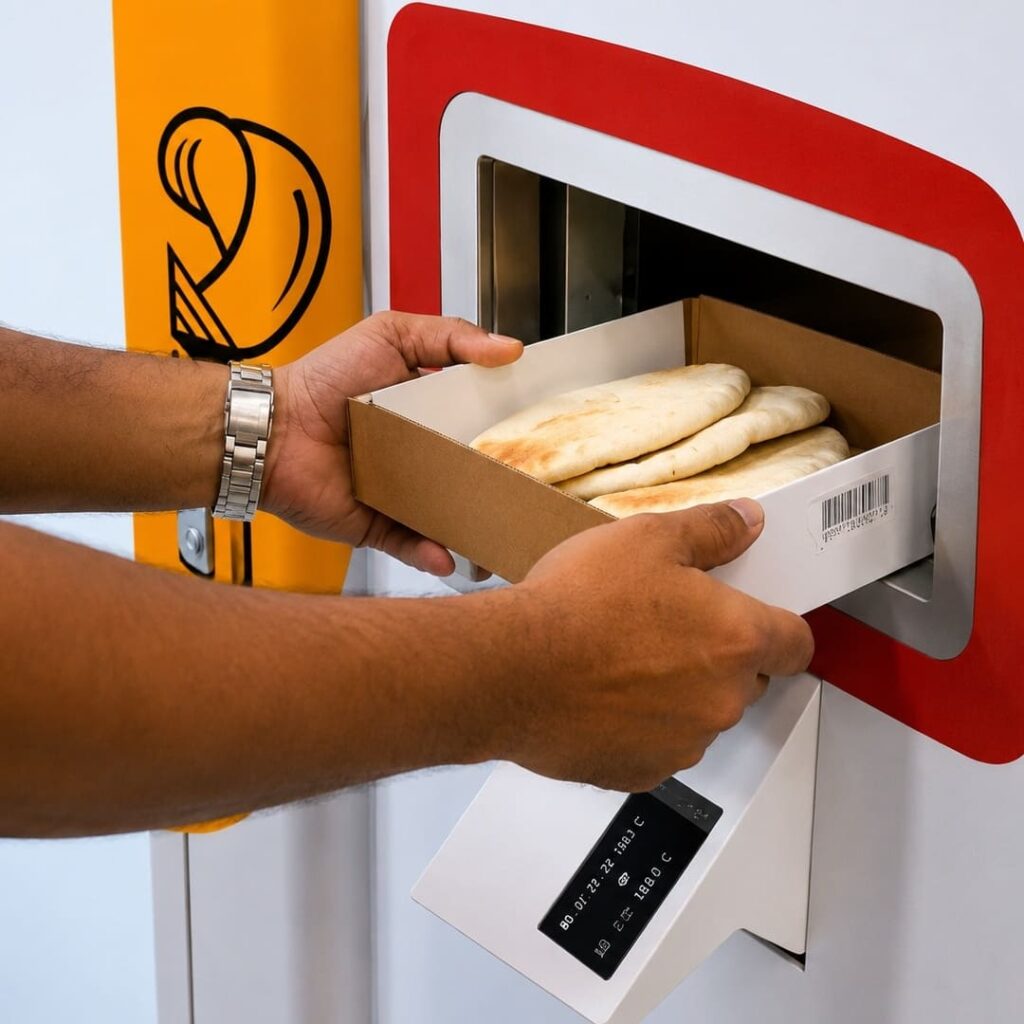 En Dubái, máquinas ofrecen pan gratis las 24 horas para quienes más lo necesitan