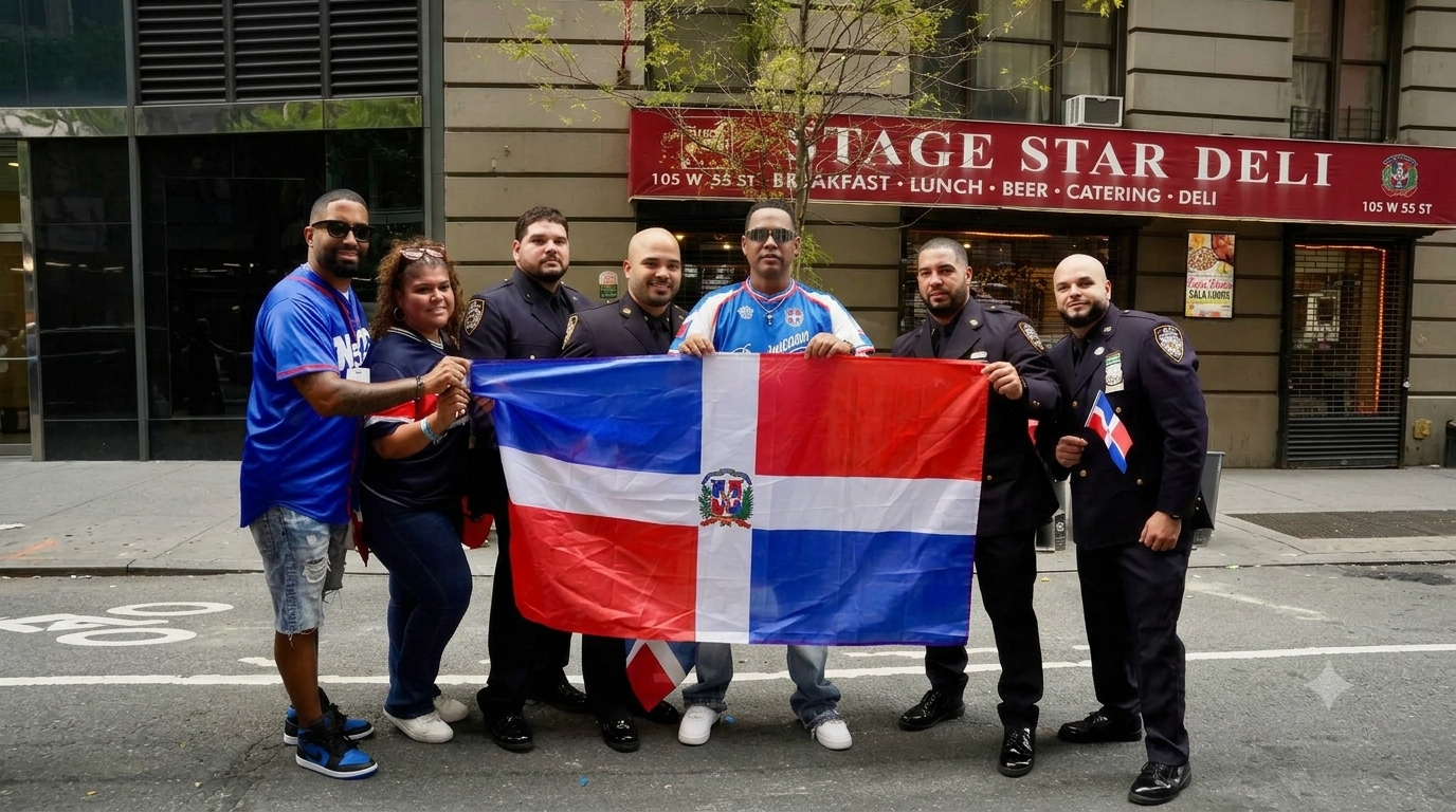 “¡La diáspora es de Alofoke!”: Santiago Matías lanza mensaje a políticos durante la Gran Parada Dominicana de Manhattan
