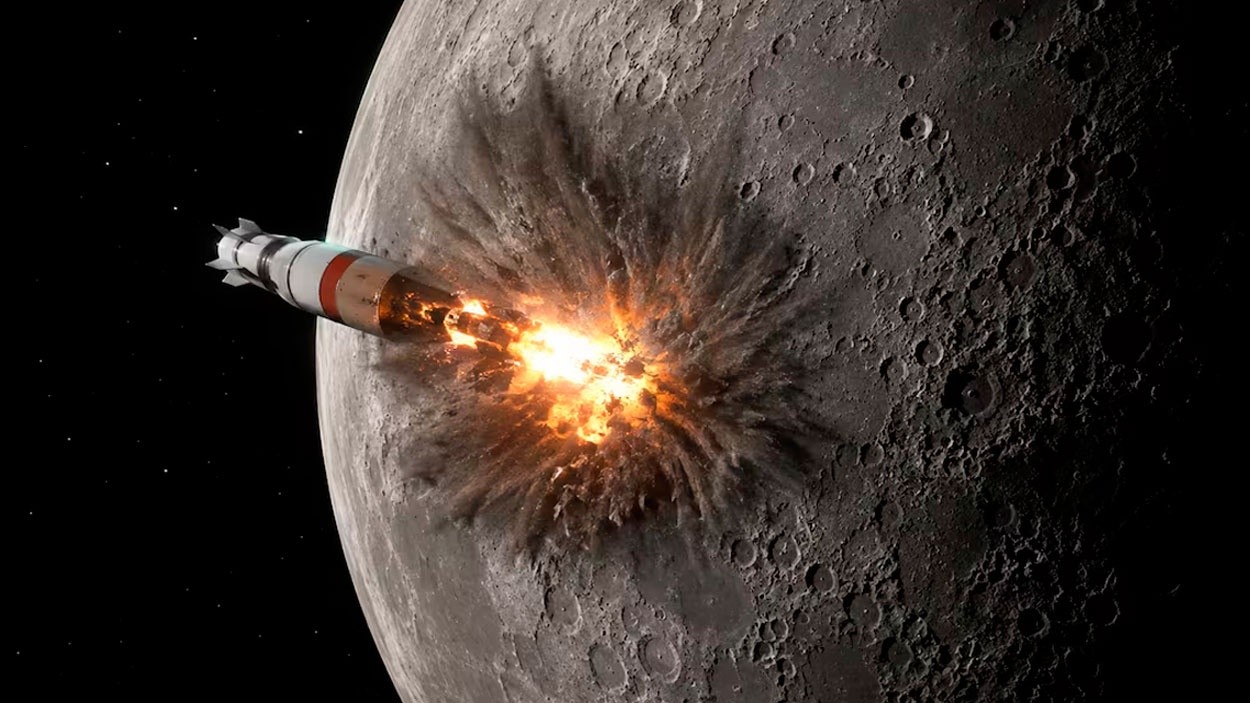 NASA confirma impacto de un cohete de SpaceX en la Luna y destaca su valor científico