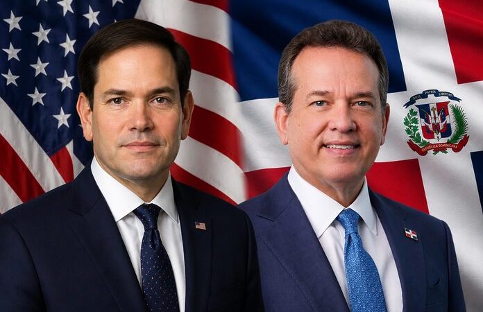 Marco Rubio y Canciller de RD Victor Bisonó dislogan sobre comercio e inversión bilateral